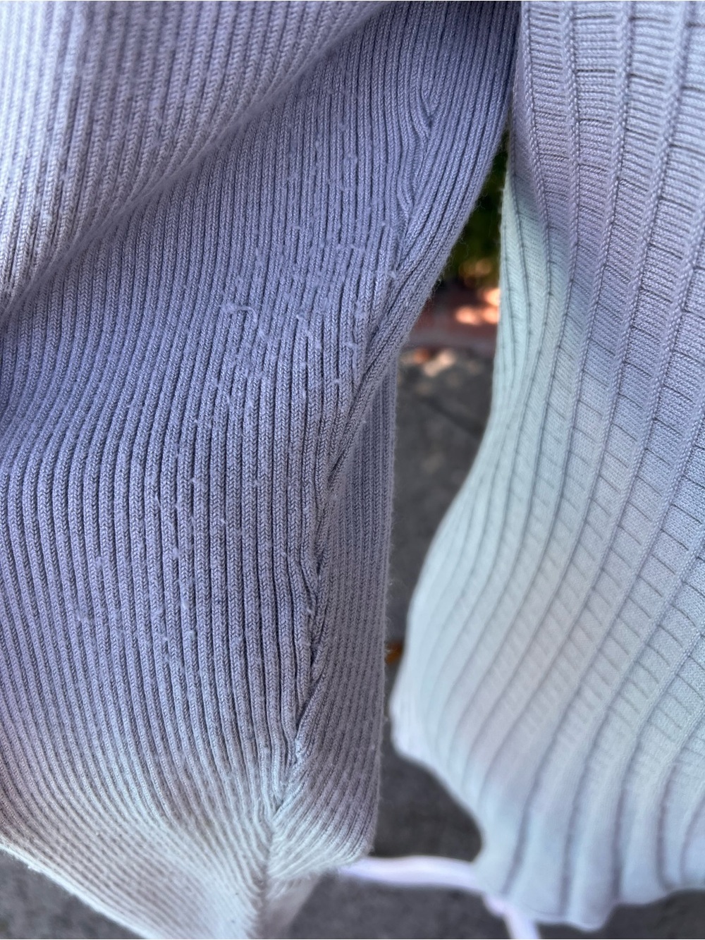 NorthStyle Light Gray Ribbed Open Cardigan - Picture 4 of 5